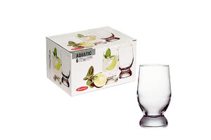 Հյութի բաժակների հավաքածու Pasabahce Classique Aquatic 220 մլ 6 հատ 42972 