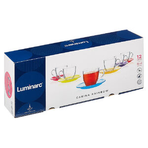 Թեյի բաժակների հավաքածու Luminarc Carina Rainbow 220 մլ 6 հատ 5978/4217 
