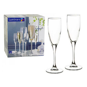Շամպայնի բաժակների հավաքածու Luminarc Elegance 170 մլ 6 հատ 2505 