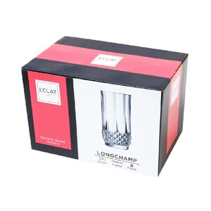Set of juice glasses Eclat 280 ml 6 pieces 7554