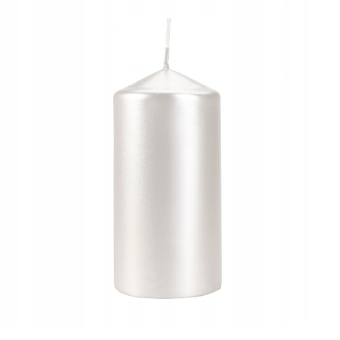 Candle white 10 cm 48 mm