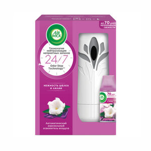 Device and air freshener Air Wick Tenderness of Silk and Lily 250 ml