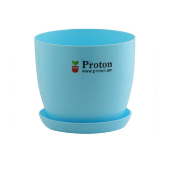 Ծաղկաման Proton 11 սմ 1 լ ||Кашпо для цветов Proton 11 см 1 л ||Flowerpot Proton 11 sm 1 l
