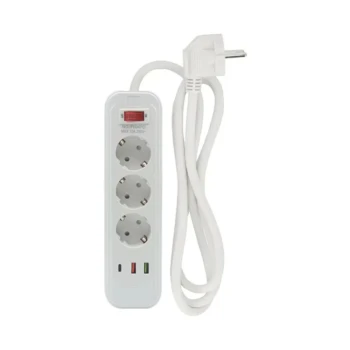 Երկարացման լար 5 մ 3 տեղ ||Удлинитель 3 розеток 5 м  ||Extension cable 3 sockets 5 m