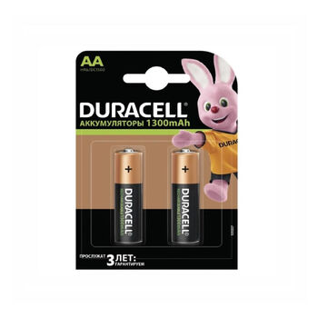 Մարտկոց լիցքավորվող Duracell AA 1300 mah 2 հատ ||Аккумулятор Duracell Recharge Ni-MH AA 1300 мАг 2 шт ||Battery Duracell Recharge Ni-MH AA 1300 mAh 2 pcs
