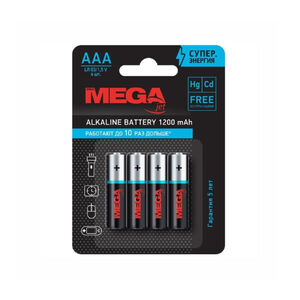 Batteries AAA little finger Promega (4 pieces per pack)