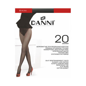 Tights Danni Bikini 20 Den Black