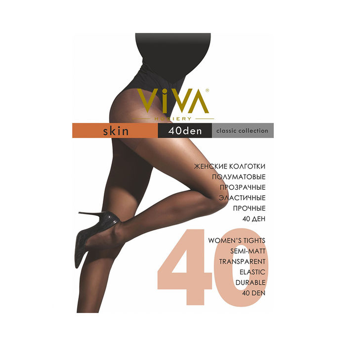 Զուգագուլպա Viva Skin 40 Den Natural 
