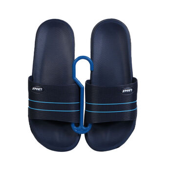 Հողաթափ ռետինե Sport կապույտ ||Тапочки резиновые Sport синие ||Slippers rubber Sport blue