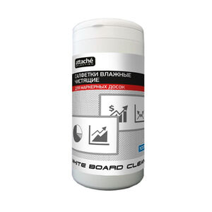 Անձեռոցիկ խոնավ Attache Selection գրատախտակի 100 հատ 