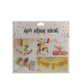 Դեկոր ծննդյան Happy Birthday bunting 1418-5 ||Декор ко дню рождения 1418-5 ||Birthday decor 1418-5