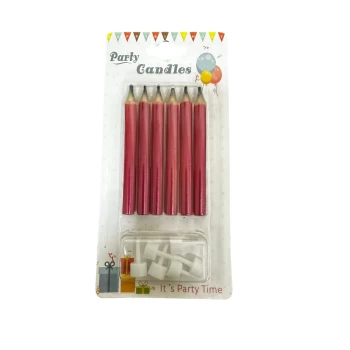 Մոմ Party Candles 6 հատ ||Свечи Party Candles 6 шт ||Candles Party 6 pcs