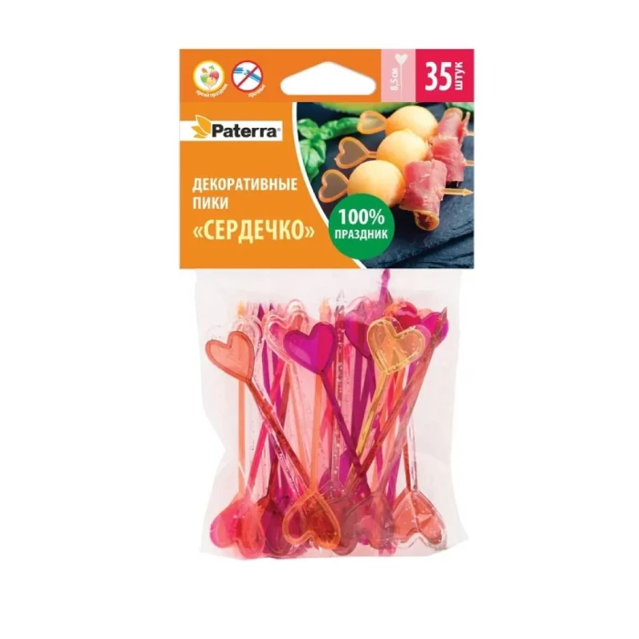 Decorative peaks "Heart" PATERRA
