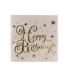 Անձեռոցիկ ծննդյան Happy Birthday 10 հատ ||Салфетки Happy Birthday 10 шт. ||Happy Birthday napkins 10 pcs