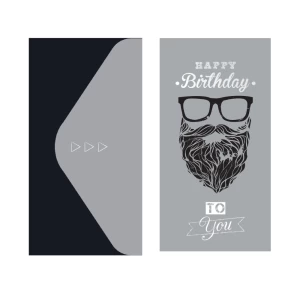 Բացիկ Meshu Men's style 8,5x16,4 սմ 