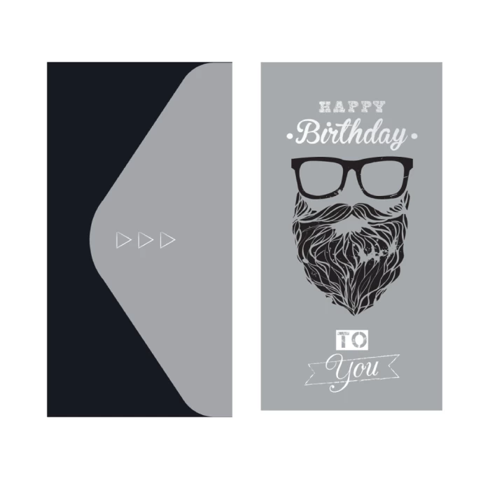 Բացիկ Meshu Men's style 8,5x16,4 սմ 