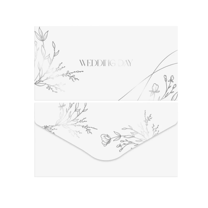 Meshu Wedding Postcard 8.5 x 16.4 cm