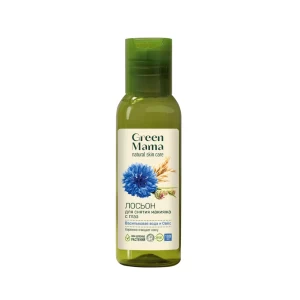 Green Mama Формула Тайги Лосьон для снятия макияжа с глаз Васильковая вода и Овес 100 мл 