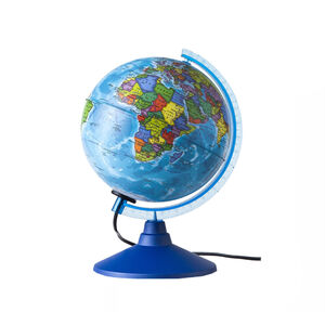 Globe political Globen with light 25 cm