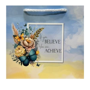 Подарочный пакет 16,5x20 см