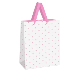Meshu Hearts Pattern Gift Bag 23x32x12 cm