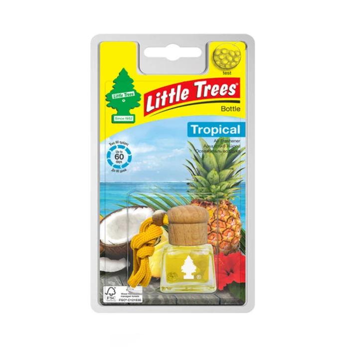 Car Air Freshener Little Trees Tropical 4.5 ml