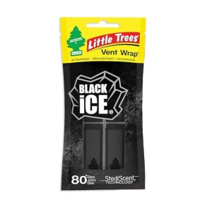 Car Air Freshener Little Trees Black Ice 4 pcs