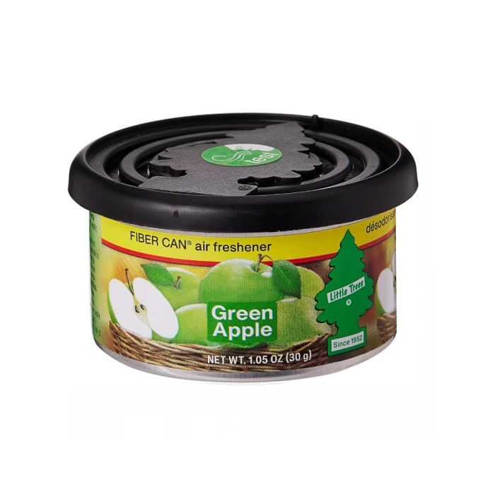 Car Air Freshener Little Trees Green Apple 30 gr