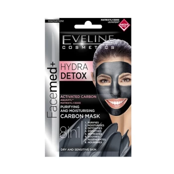 Դիմակ դեմքի Eveline Matt-Hydra Detox 5 մլ 