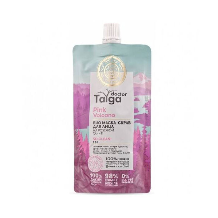 Natura Siberica Doctor Taiga Facial Scrub Mask BIO 3in1 100 ml