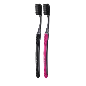 Toothbrush Colgate Silk threads with charcoal soft 1+1 pcs