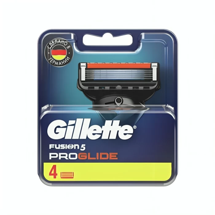 Сменные кассеты для бритья Gillette Fusion Proglade 4 шт 