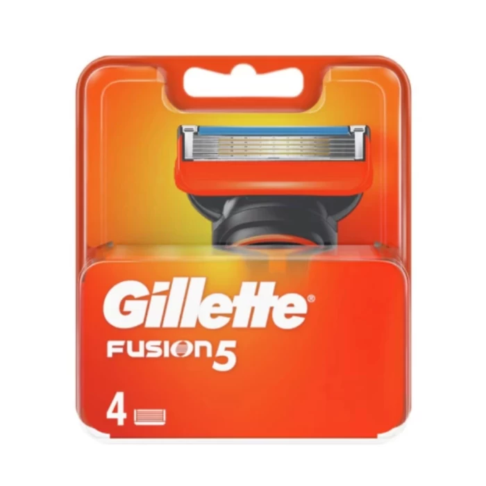 Сменные кассеты для бритья Gillette Fusion 4 шт 