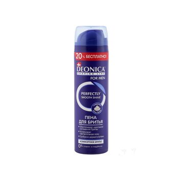 Փրփուր սափրվելու Deonica հարմարավետ սափրում 240 մլ ||Пена для бритья Deonica For Men Комфортное бритье 240 мл ||Shaving foam Deonica For Men Comfortable shave 240 ml