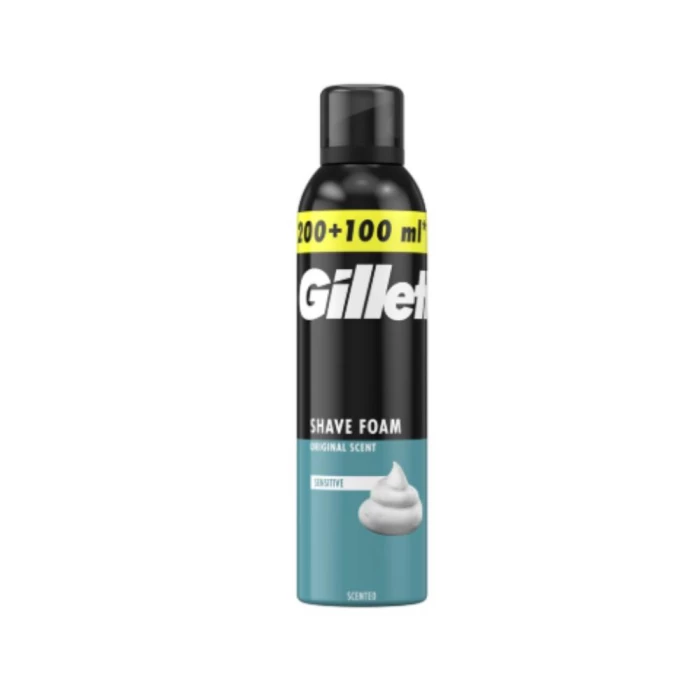 Пена для бритья Gillette 200+100 мл 