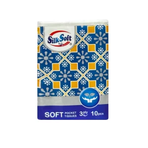Карманные салфетки Silk Soft 10 шт 