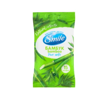 Անձեռոցիկ խոնավ Smile 15 հատ