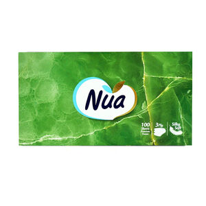 Անձեռոցիկ տուփով Nua 3 շերտ 100 հատ ||Салфетки в коробке Nua 3-х слойные 100 шт. ||Napkins in a box Nua 3 ply 100 pcs