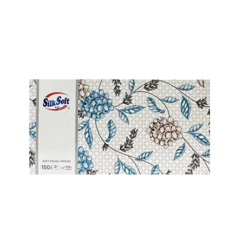 Անձեռոցիկ տուփով Silk Soft 2 շերտ 150 hատ ||Коробочка для салфеток Silk Soft 2 слоя 150 шт. ||Tissue box Silk Soft 2 layers 150 pcs