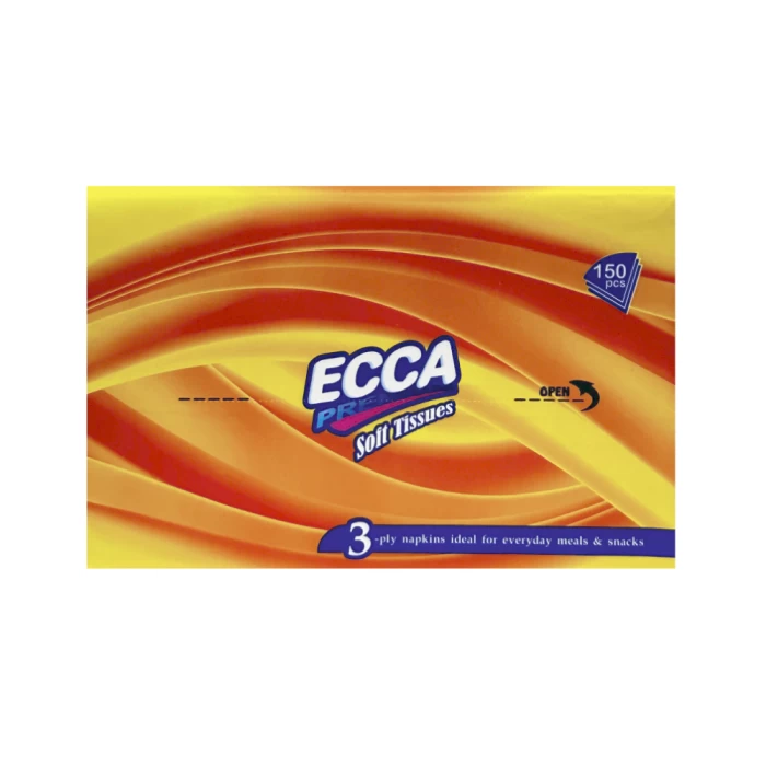 Անձեռոցիկ Ecca 3 շերտ 150 հատ ||Салфетка Ecca 3 слоя 150 шт. ||Napkin Ecca 3 layers 150 pcs
