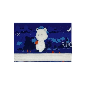 Салфетка Rino 400 шт 2 слоя 