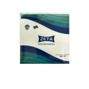 Napkin Zeta 1 layers 100 pcs