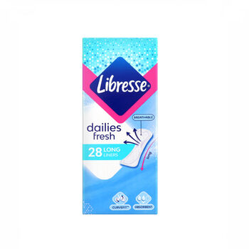 Միջադիր Libresse dailies fresh & protect ամենօրյա 28 հատ ||Прокладки Libresse dailies fresh & protect daily 28 шт. ||Pads Libresse dailies fresh & protect daily 28 pcs