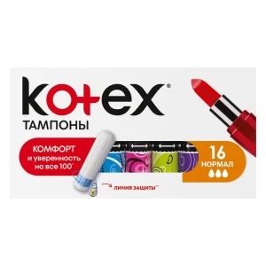 Tampons Kotex 16 pcs