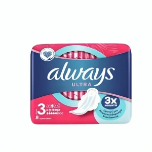 Women's sanitary pads Always Ultra Super Plus Size 3 8 pcs