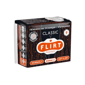 Fantasy Flirt Normal soft & dry sanitary napkins 9 pcs