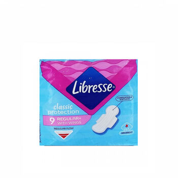 Միջադիր Libresse classic ultra normal soft 9 հատ ||Женские гигиенические прокладки Libresse Classic Ultra Clip Normal Soft 9 шт. ||Women's sanitary pads Libresse Classic Ultra Clip Normal Soft 9 pcs.