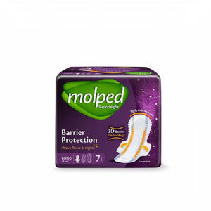 Միջադիր Molped 3D գիշերային 7 հատ ||Гигиенические прокладки Molped Super Night long 7 шт ||Sanitary pads Molped Super Night long 7 pcs