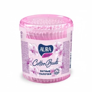 Բամբակե ձողիկ Aura 200 հատ 