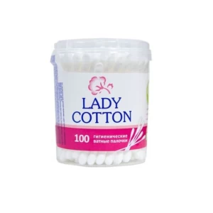 Բամբակե ձողիկ Lady Cotton 100 հատ 